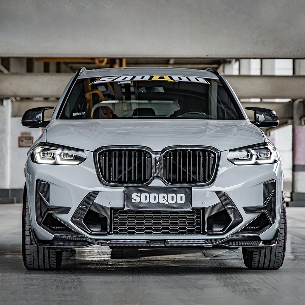 Dry Carbon Front Canards passend für BMW X3M (F97) X4M (F98) LCI - Getsdowned