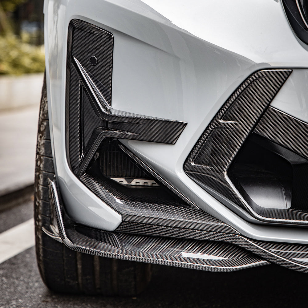 Dry Carbon Front Canards passend für BMW X3M (F97) X4M (F98) LCI - Getsdowned