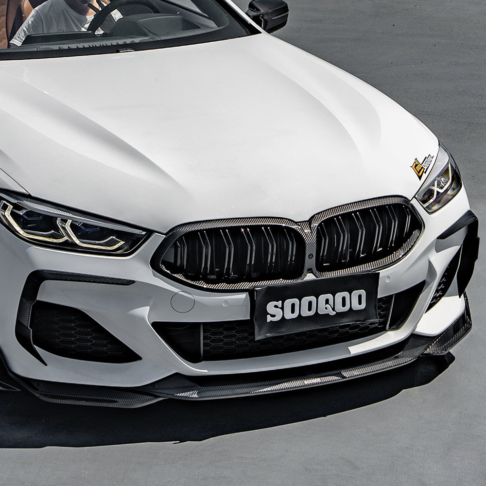 Dry Carbon Frontlippe passend für BMW 8er G14 G15 G16 - Getsdowned