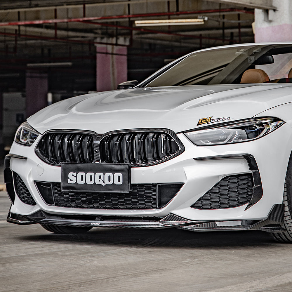 Dry Carbon Frontlippe passend für BMW 8er G14 G15 G16 - Getsdowned