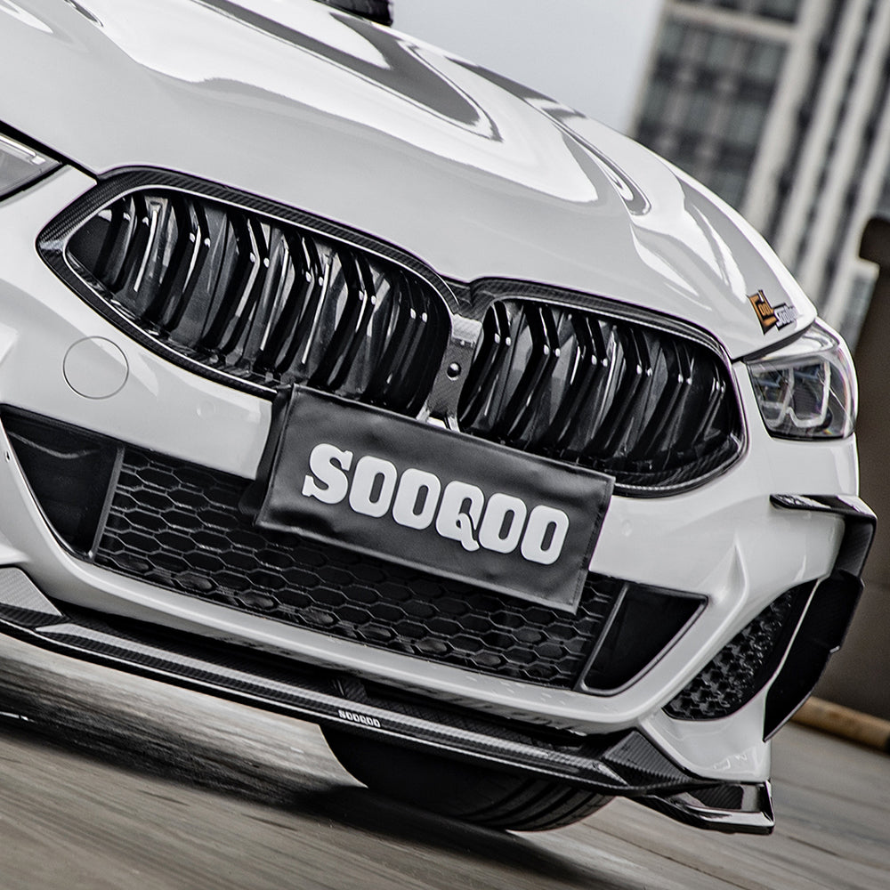 Dry Carbon Frontlippe passend für BMW 8er G14 G15 G16 - Getsdowned