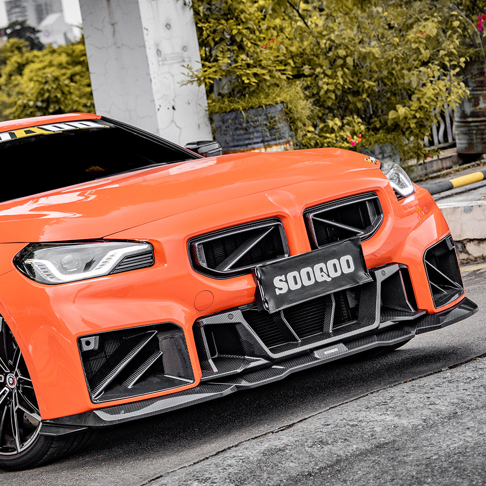 Dry Carbon Frontlippe SQ-B passend für BMW M2 G87 - Getsdowned