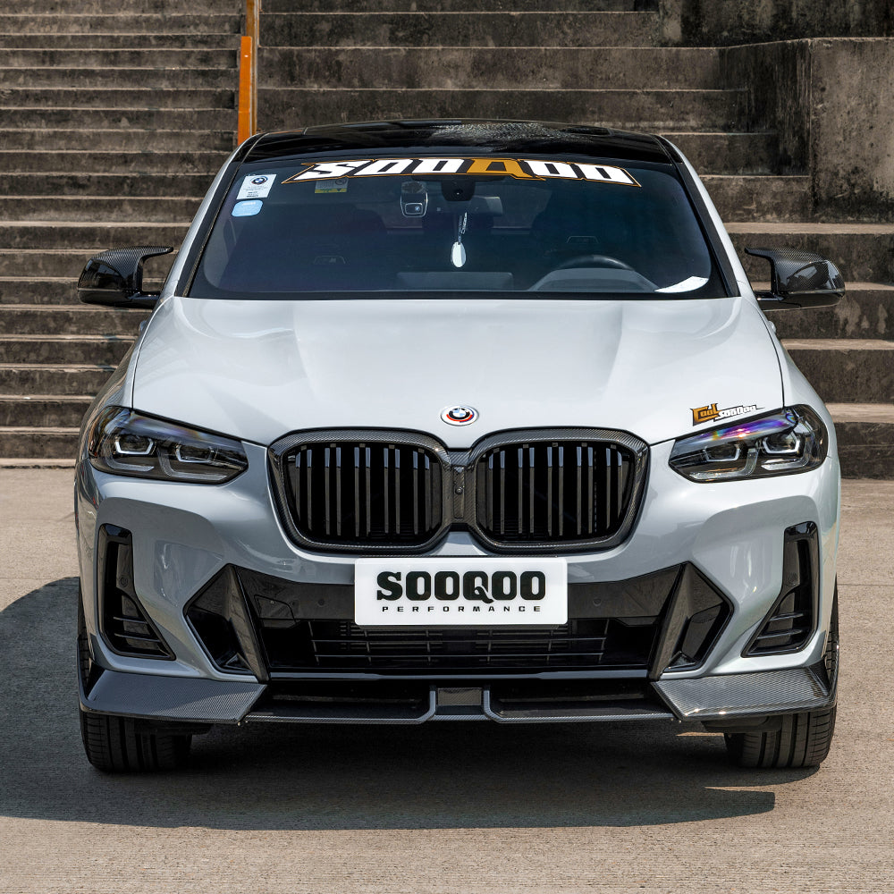 Dry Carbon Frontlippe SQ-B passend für BMW X3 G01 LCI & X4 G02 LCI - Getsdowned