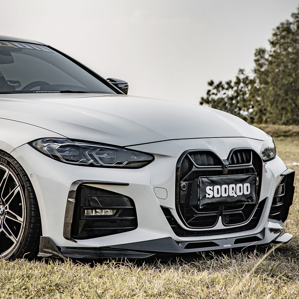 Dry Carbon Frontlippe SQ-Style passend für BMW 4er G22 G23 - Getsdowned