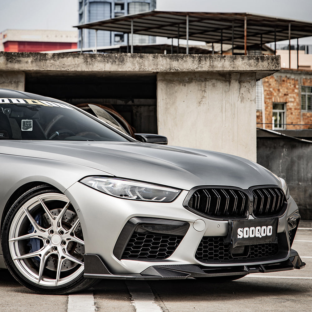 Dry Carbon Frontlippe SQ-Style passend für BMW M8 (F91 F92 F93) - Getsdowned