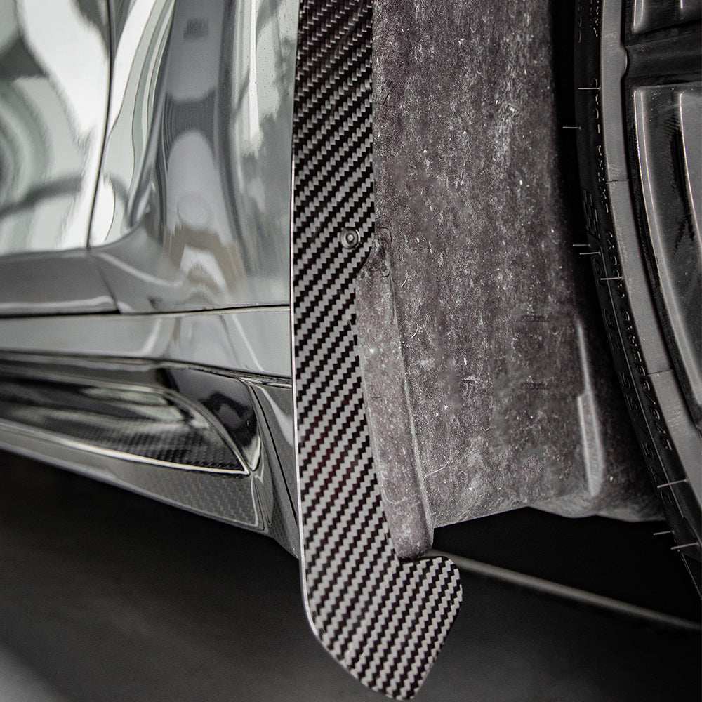Dry Carbon Radhaus Schmutzfänger für BMW M3 G80 G81 SQ Style - Getsdowned