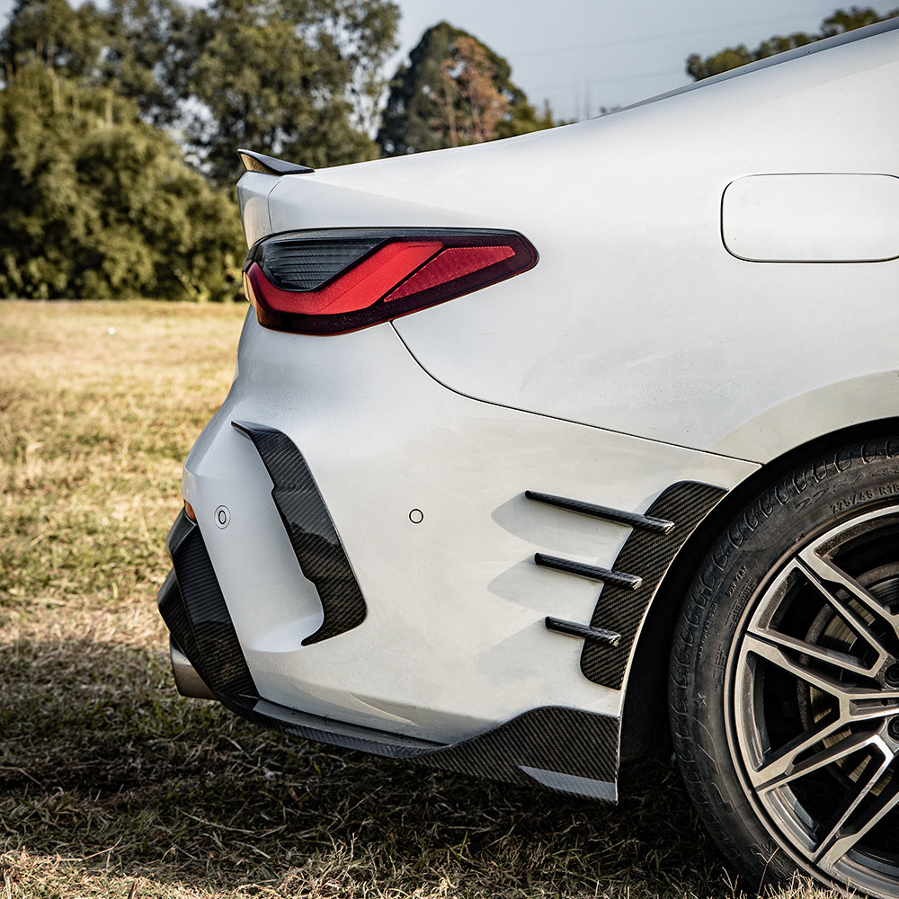 Dry Carbon Heckansatz passend für BMW 4er G22 G23 - Getsdowned