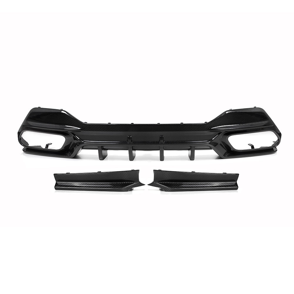 Dry Carbon Heckdiffusor passend für BMW 8er G14 G15 - Getsdowned