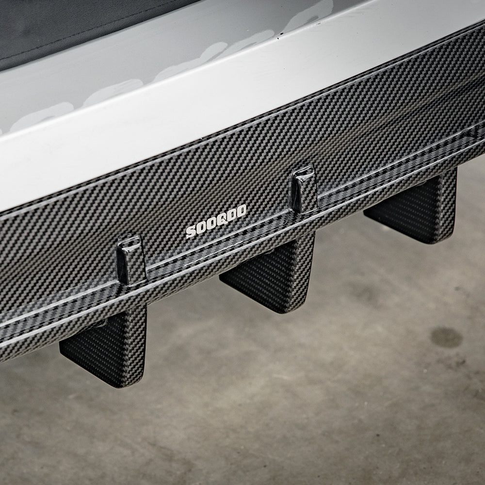 Dry Carbon Heckdiffusor passend für BMW 8er G14 G15 - Getsdowned