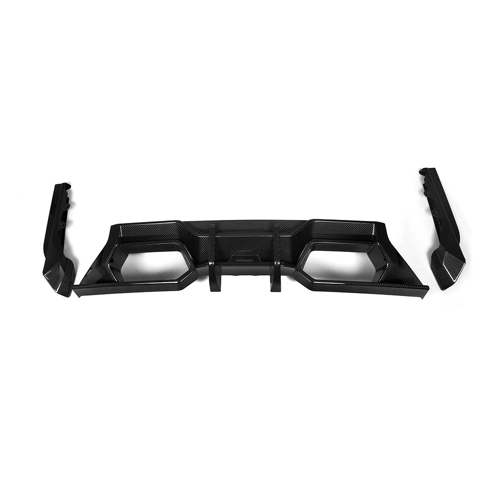 Dry Carbon Heckdiffusor passend für BMW M2 G87 SQ-A Style - Getsdowned