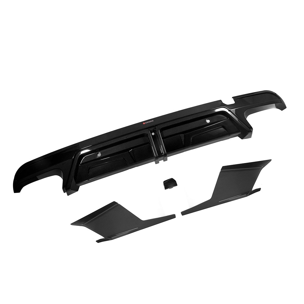 Dry Carbon Heckdiffusor passend für BMW X5M F95 LCI - Getsdowned
