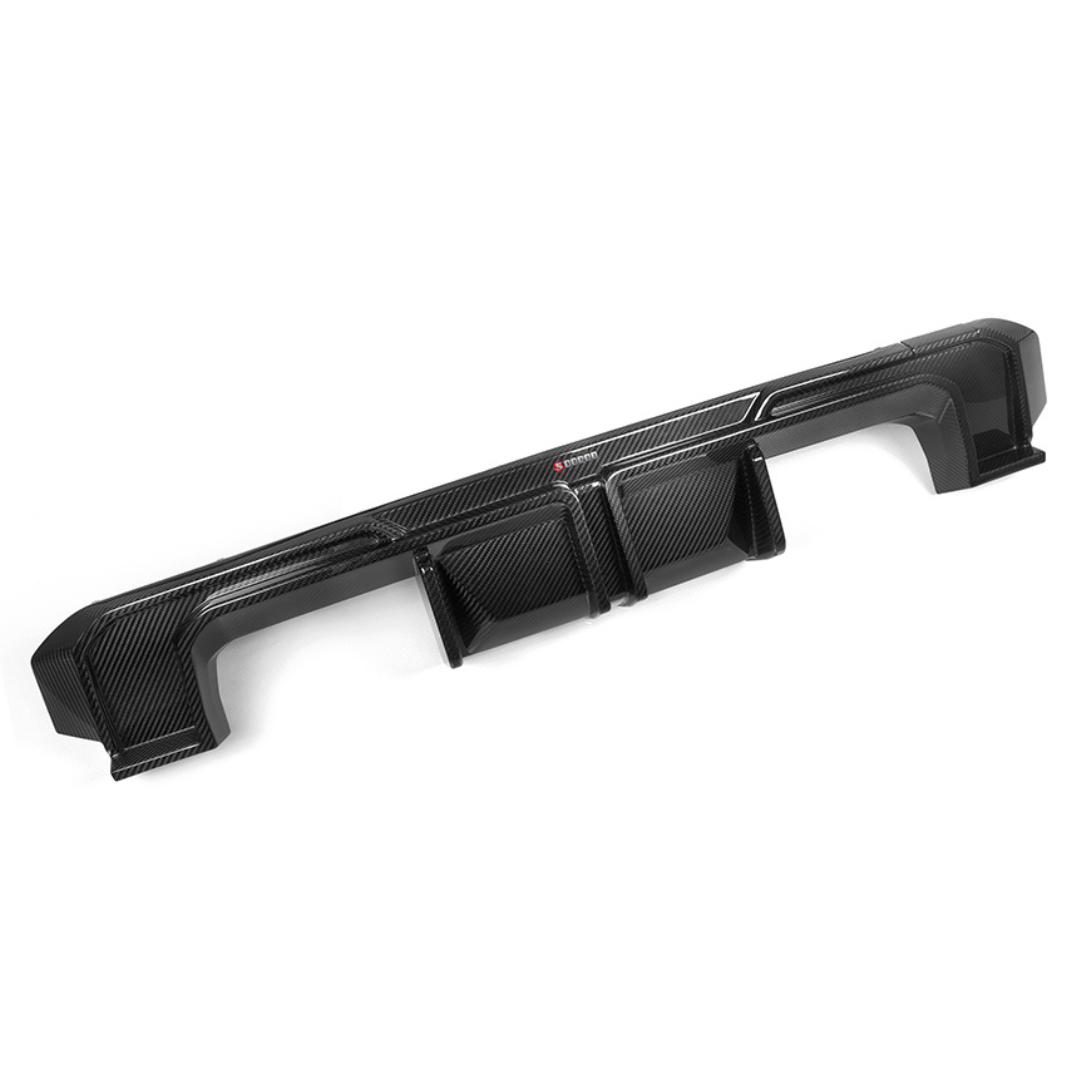Dry Carbon Heckdiffusor SQ-A passend für BMW M3 G80 G81 & M4 G82 G83 - Getsdowned
