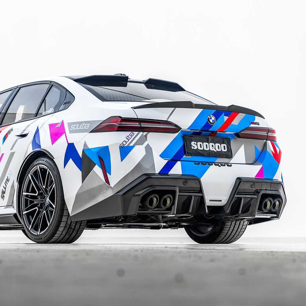 Dry Carbon Heckdiffusor SQ-A Style passend für BMW M5 G90 & G99 - Getsdowned