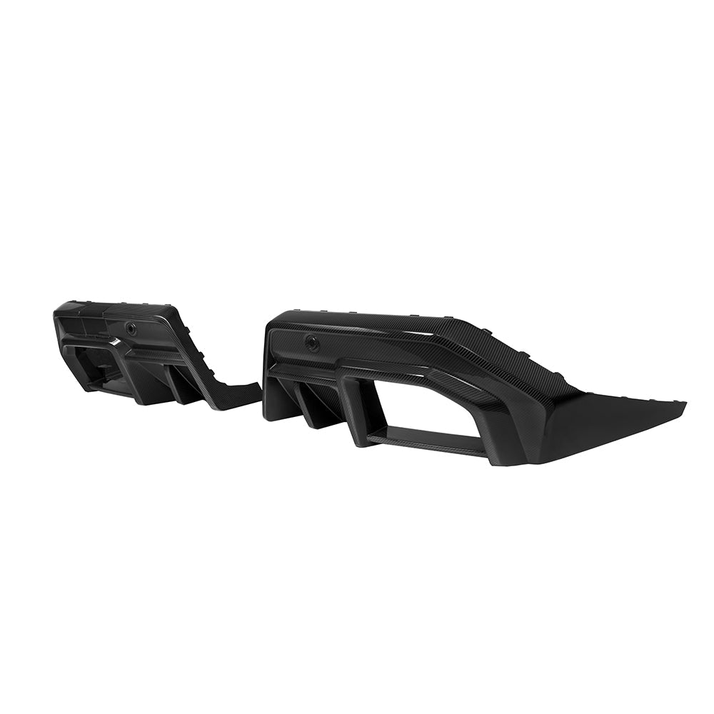 Dry Carbon Heckdiffusor SQ-A Style passend für BMW M5 G90 & G99 - Getsdowned