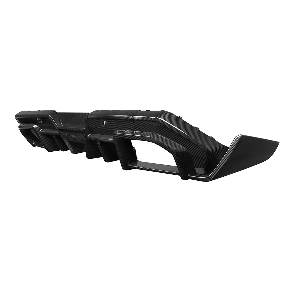 Dry Carbon Heckdiffusor SQ-B Style passend für BMW M5 G90 & G99 - Getsdowned