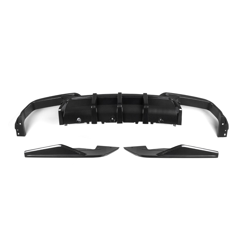 Dry Carbon Heckdiffusor SQ-Style passend für BMW M8 (F91 F92) - Getsdowned
