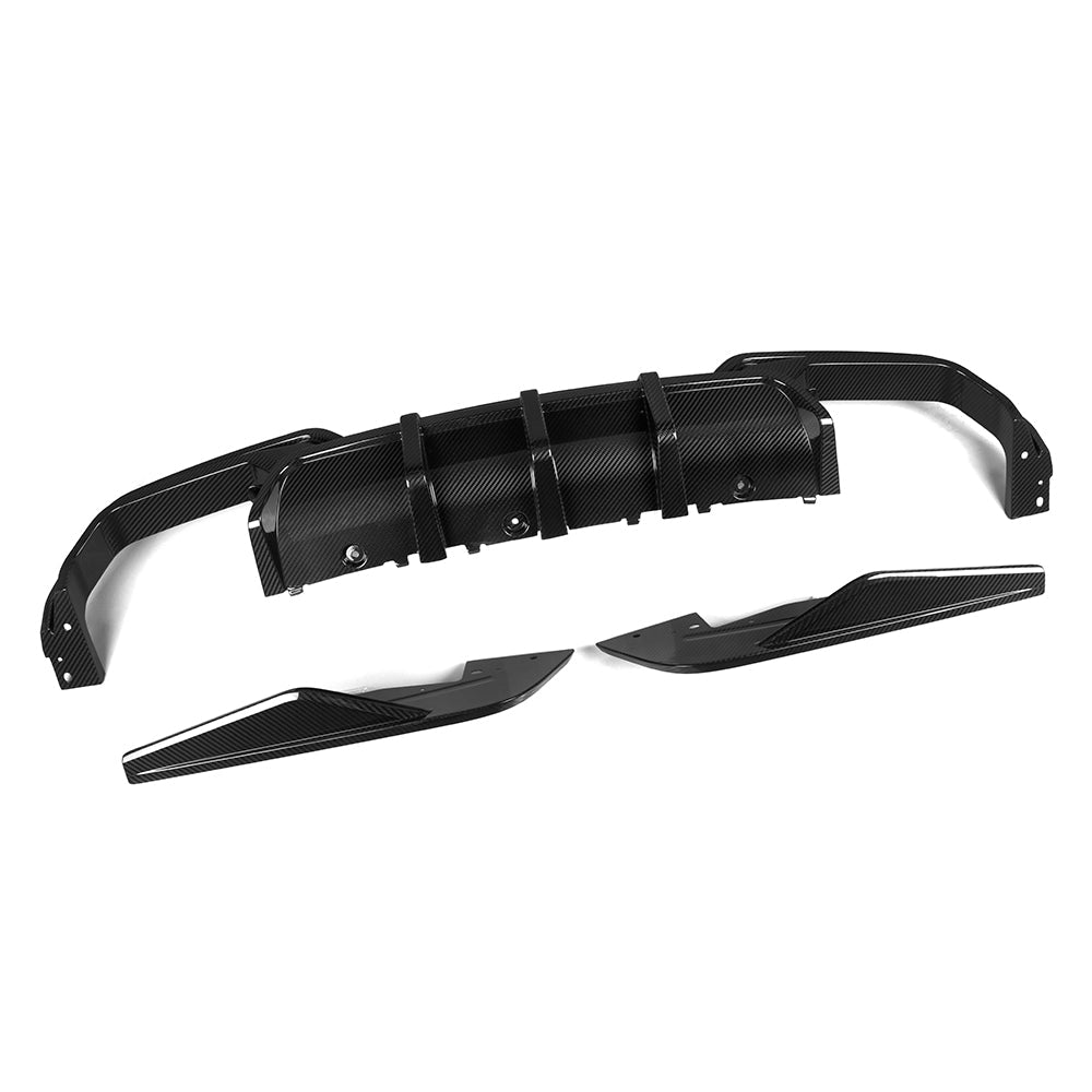 Dry Carbon Heckdiffusor SQ-Style passend für BMW M8 (F91 F92) - Getsdowned