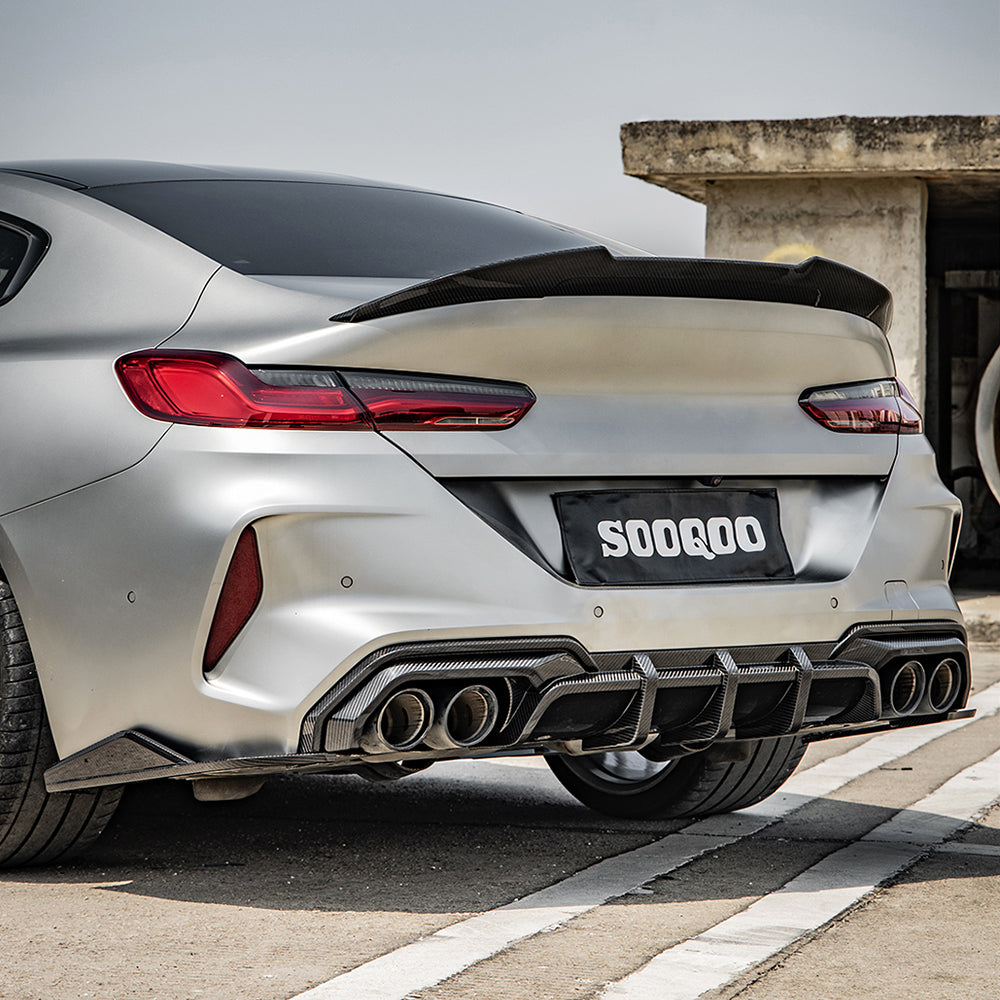 Dry Carbon Heckdiffusor SQ-Style passend für BMW M8 (F91 F92) - Getsdowned