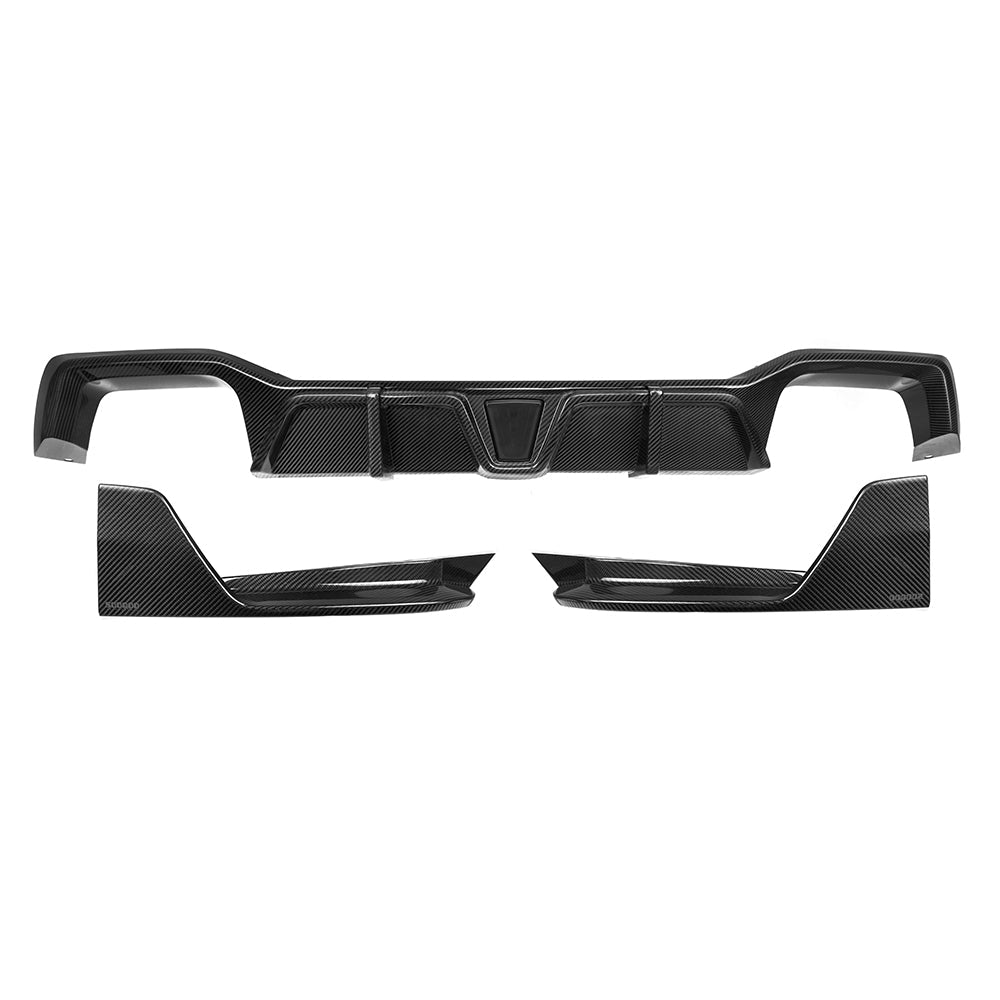 Dry Carbon Heckdiffusor für BMW X4M F98 LCI - Getsdowned