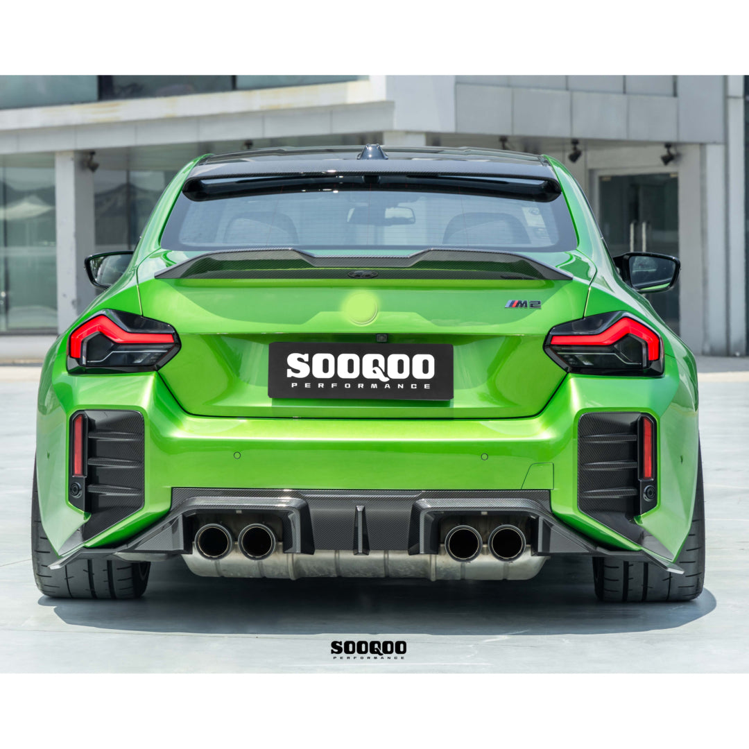 Dry Carbon Heckdiffusor SQ-B passend für BMW M2 G87 inkl. LCI - Getsdowned
