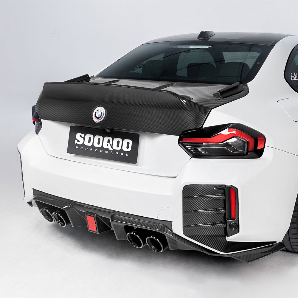 Dry Carbon Heckdiffusor SQ-B passend für BMW M2 G87 inkl. LCI - Getsdowned