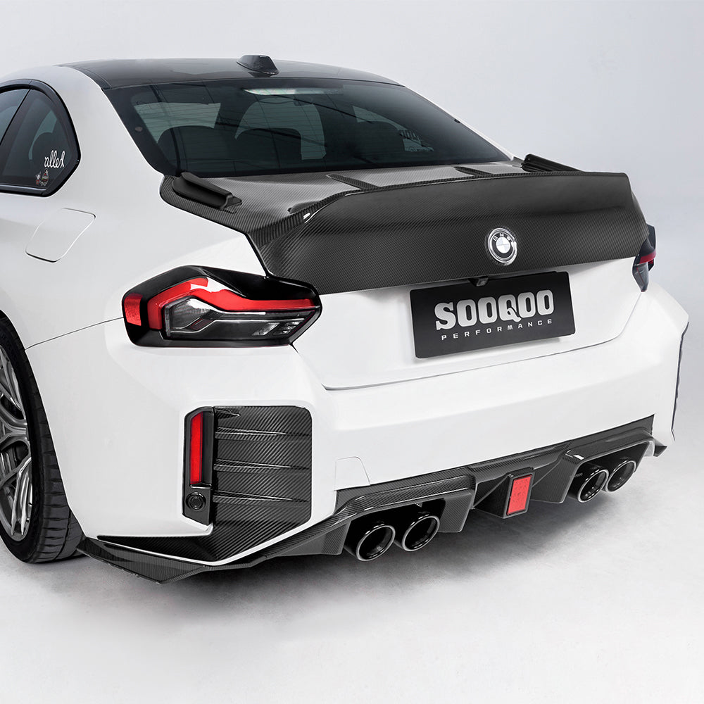 Dry Carbon Heckdiffusor SQ-B passend für BMW M2 G87 inkl. LCI - Getsdowned