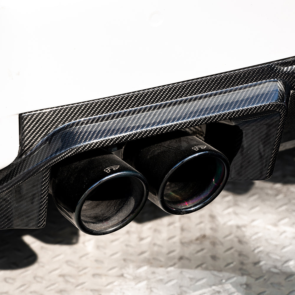 Dry Carbon Heckdiffusor SQ-B passend für BMW M2 G87 inkl. LCI - Getsdowned