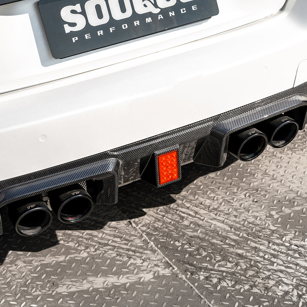 Dry Carbon Heckdiffusor SQ-B passend für BMW M2 G87 inkl. LCI - Getsdowned