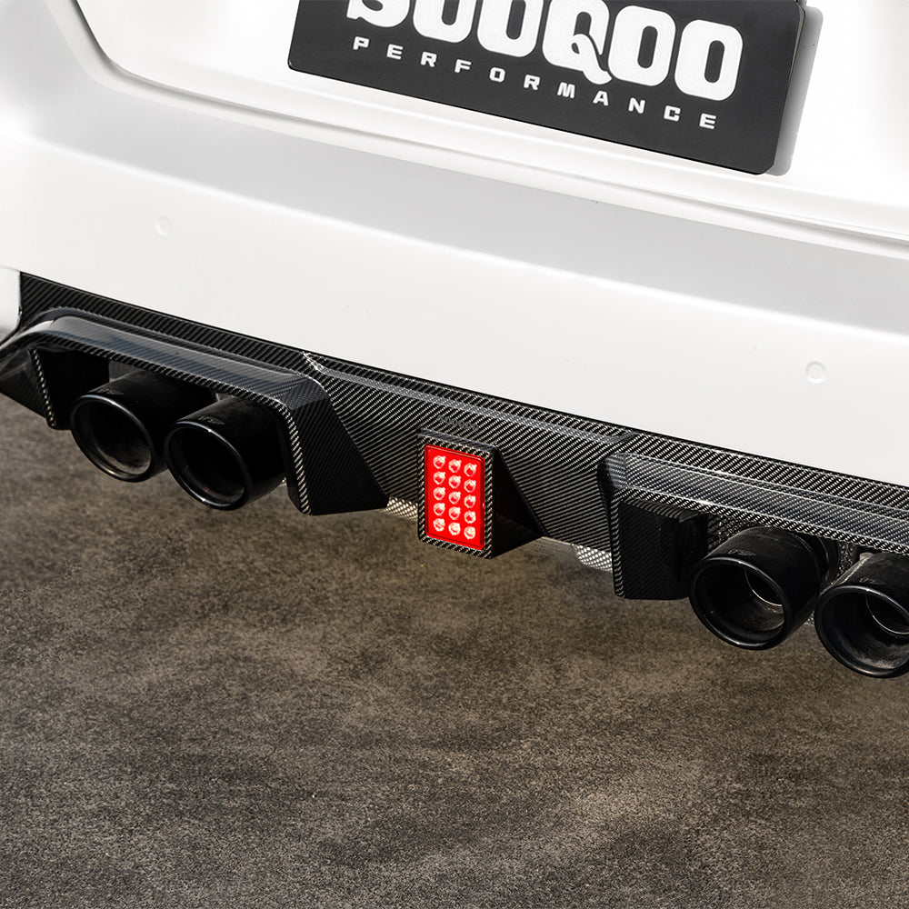 Dry Carbon Heckdiffusor SQ-B passend für BMW M2 G87 inkl. LCI - Getsdowned