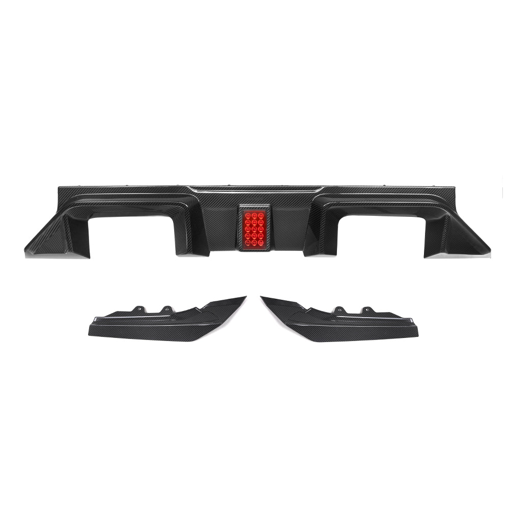 Dry Carbon Heckdiffusor SQ-B passend für BMW M2 G87 inkl. LCI - Getsdowned