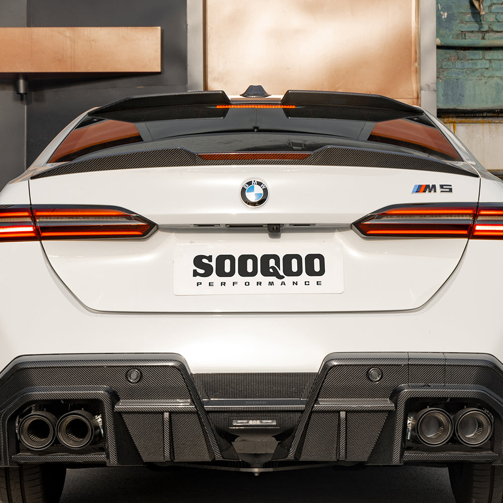 Dry Carbon Heckspoiler / Ducktail passend für BMW M5 G90 - Getsdowned