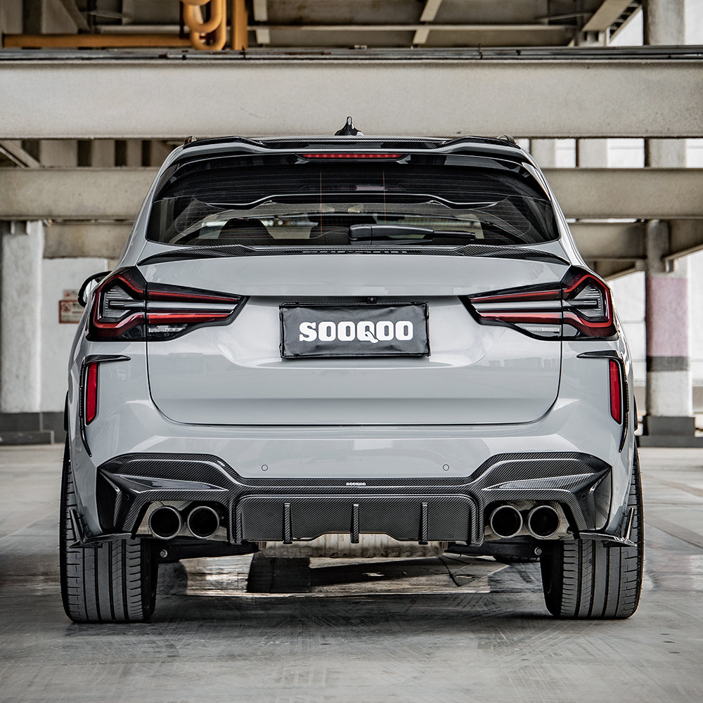 Dry Carbon Heckspoiler / Ducktail passend für BMW X3M F97 - Getsdowned