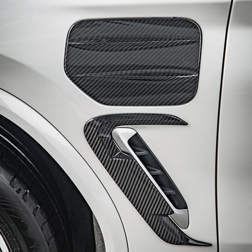 Dry Carbon Kotflügel Entlüftung für BMW X3 G01 LCI & X4 G02 LCI - Getsdowned