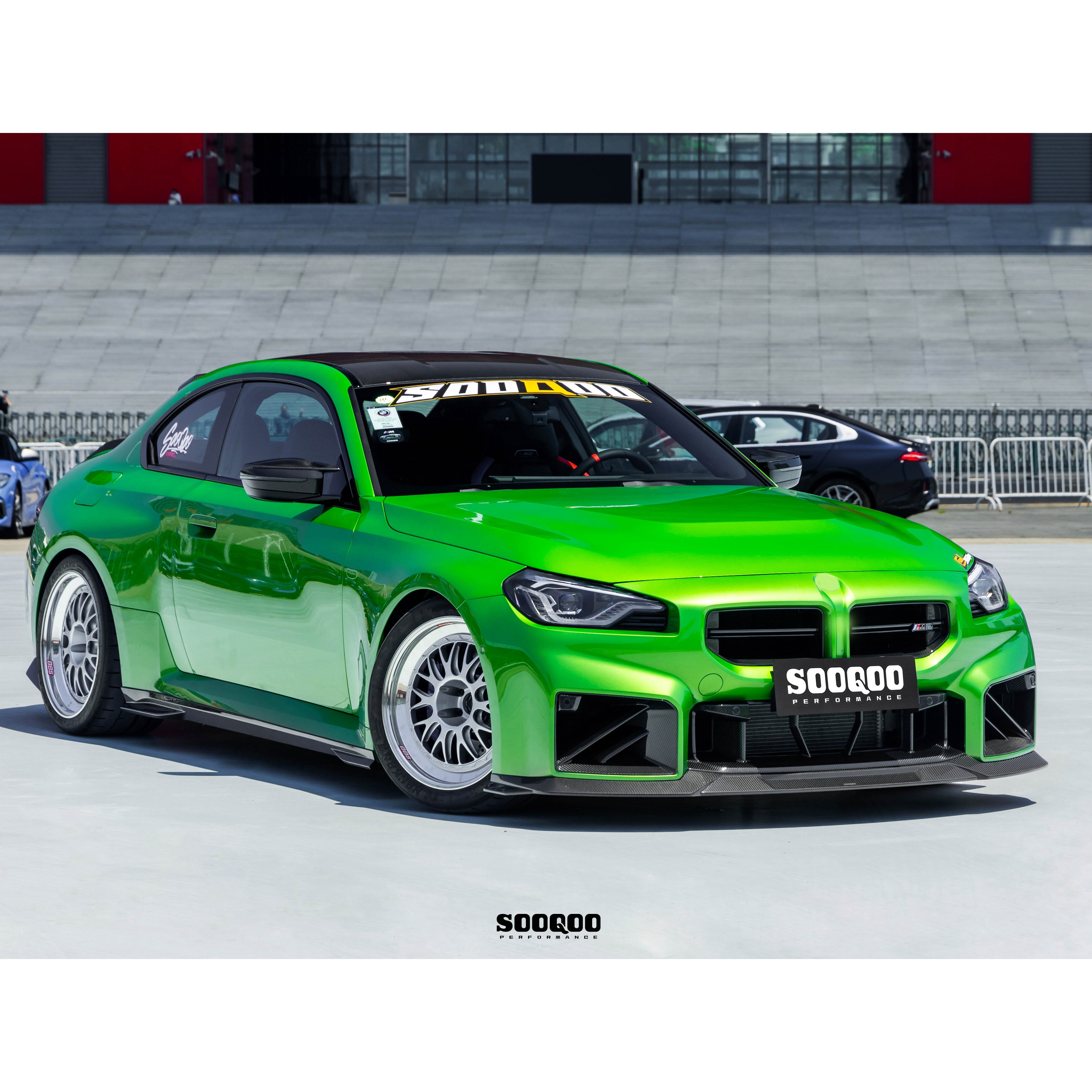 Dry Carbon Kühlergrill Nieren passend für BMW M2 G87 inkl. LCI SQ-C Style - Getsdowned