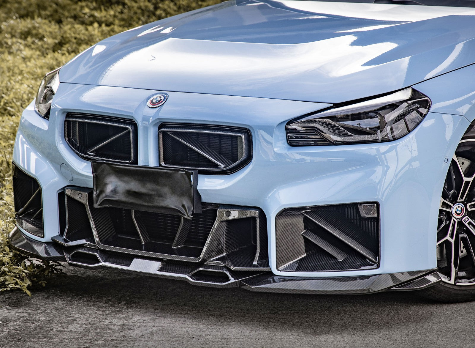 Dry Carbon Nieren Einsatz SQ Style passend passend für BMW M2 G87 - Getsdowned