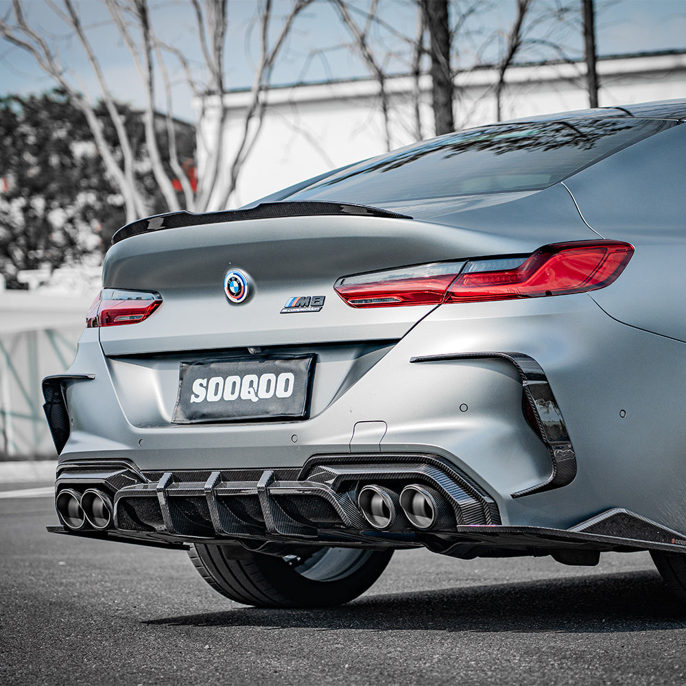 Dry Carbon Heck Lufteinlässe SQ-Style passend für BMW M8 (F91 F92) - Getsdowned
