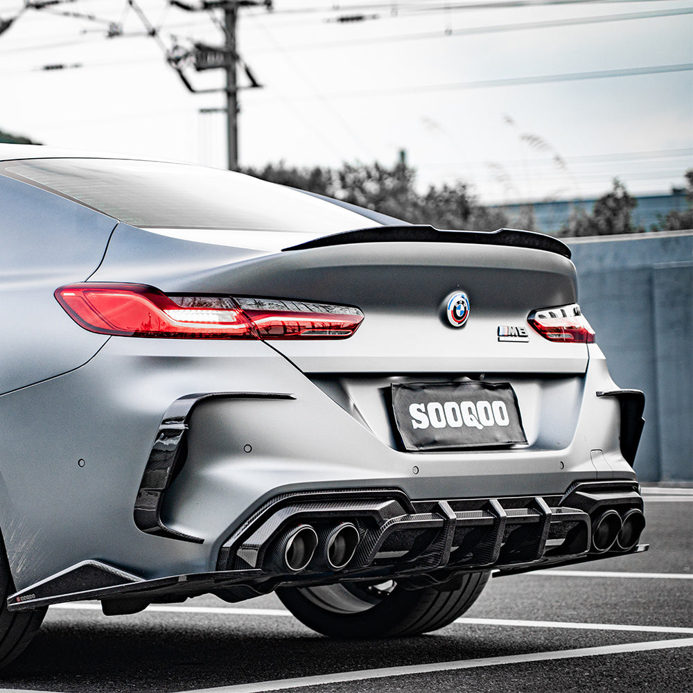 Dry Carbon Heck Lufteinlässe SQ-Style passend für BMW M8 (F93) - Getsdowned