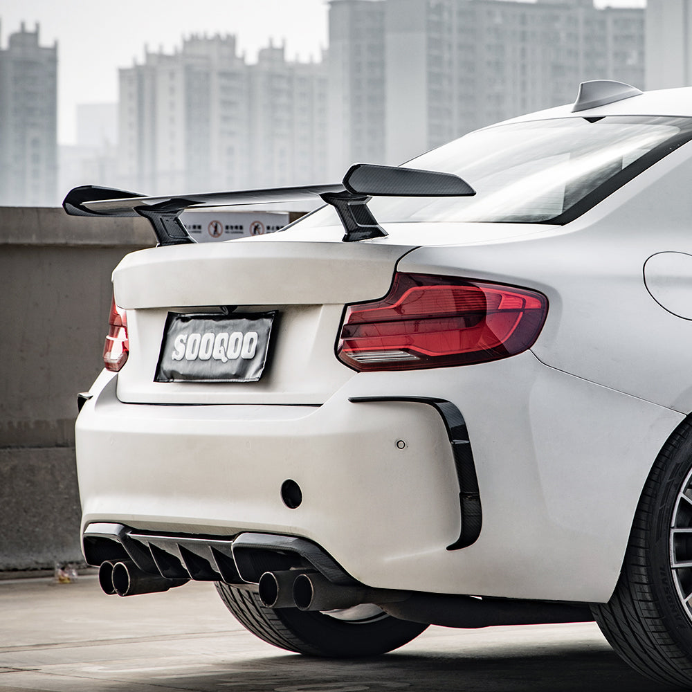 Dry Carbon Heck Lufteinlässe Umrandung passend für BMW M2 F87 - Getsdowned