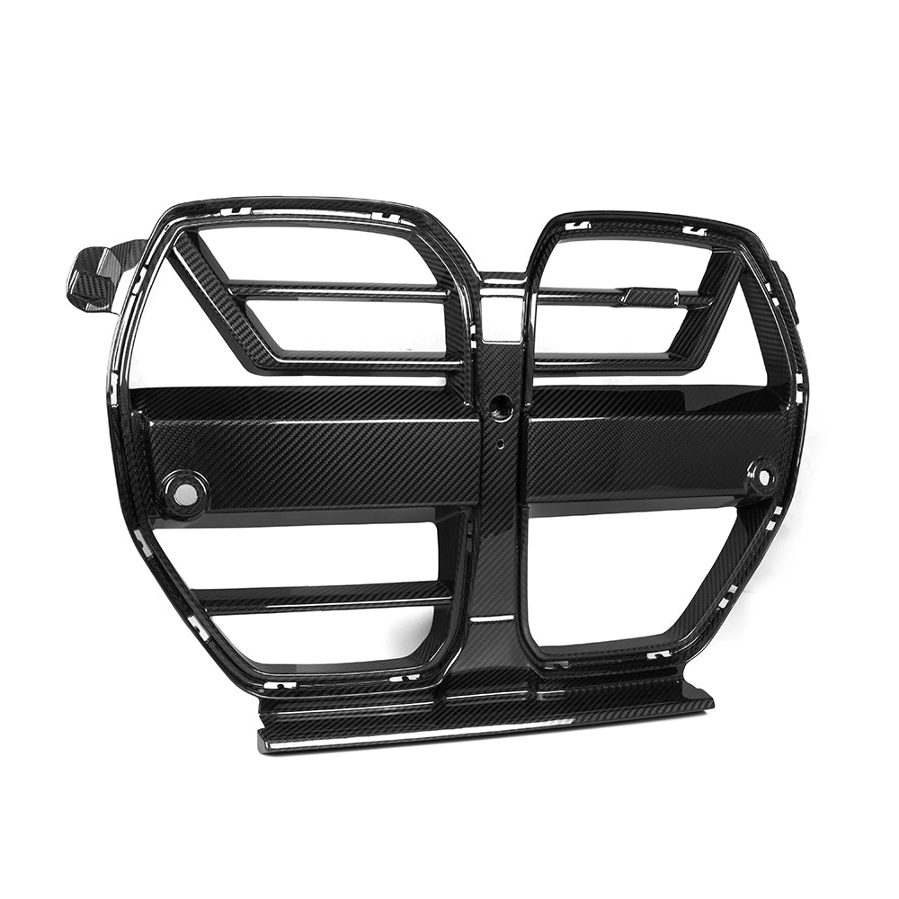 Dry Carbon Frontgrill Nieren SQ- "A-Style" mit ACC passend für BMW M3 (G80 G81) & M4 (G82 G83) - Getsdowned