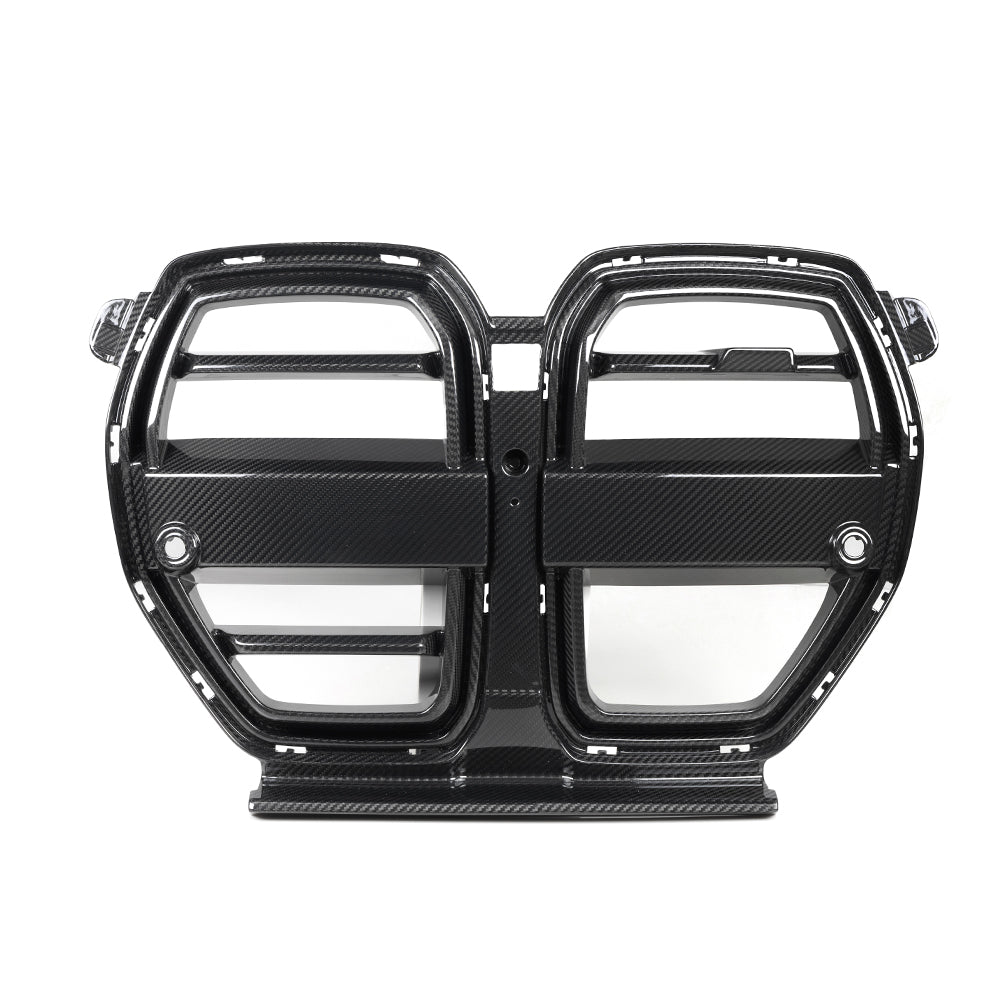 Dry Carbon SQ-V-Style Frontgrill Nieren mit ACC passend für BMW M3 G80 G81 & M4 G82 G83 - Getsdowned