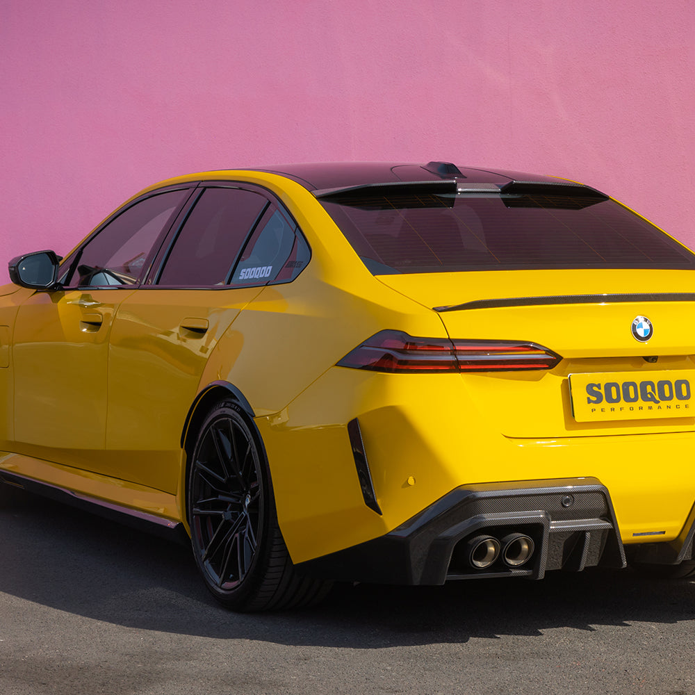 Dry Carbon Heck Reflektor Cover passend für BMW M5 G90 G99 - Getsdowned