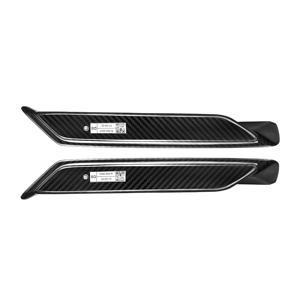 Dry Carbon Heck Reflektor Cover passend für BMW M5 G90 G99 - Getsdowned