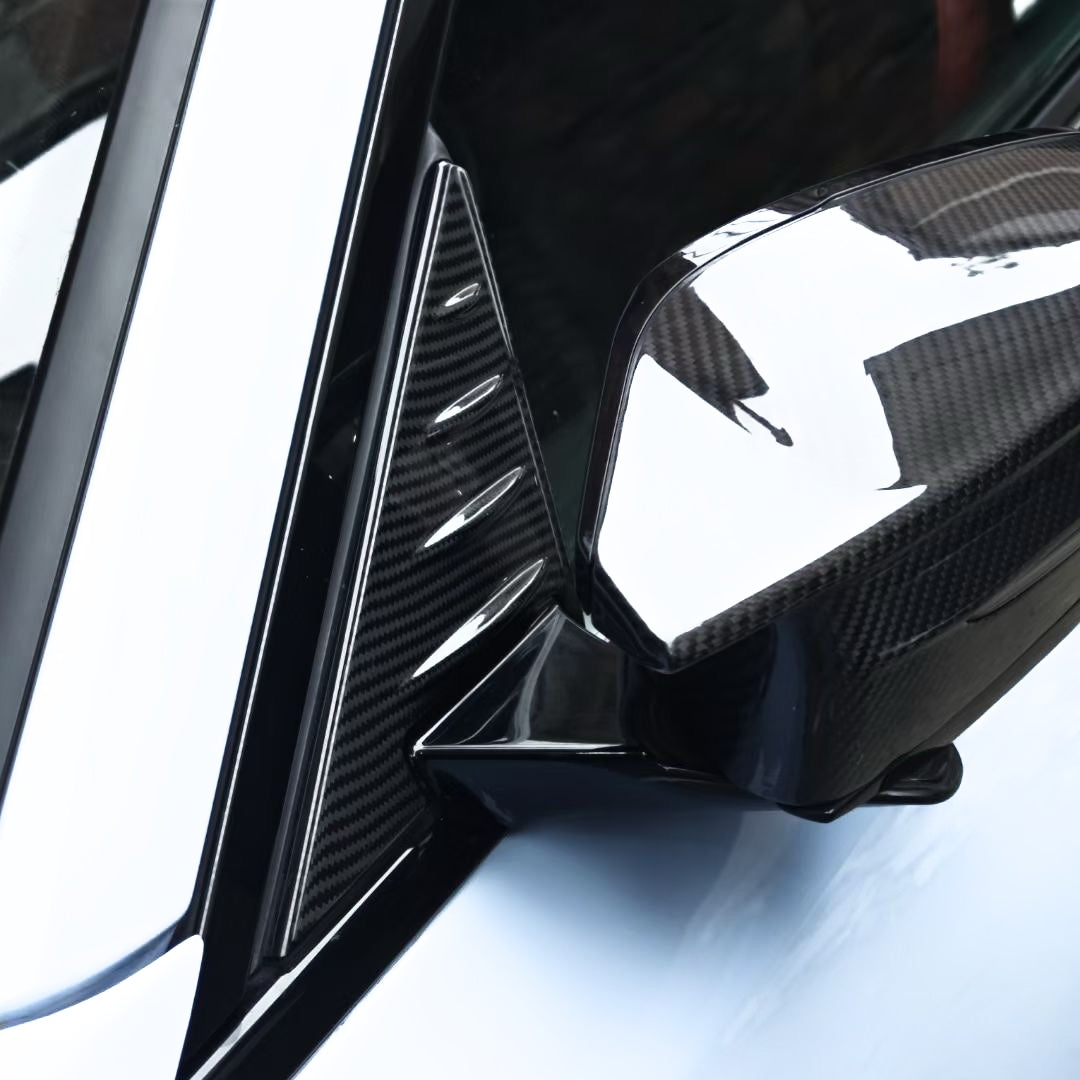 Dry Carbon Fensterdiffusor Ecke mit AERO Funktion passend für BMW M2 G87 inkl. LCI - Getsdowned