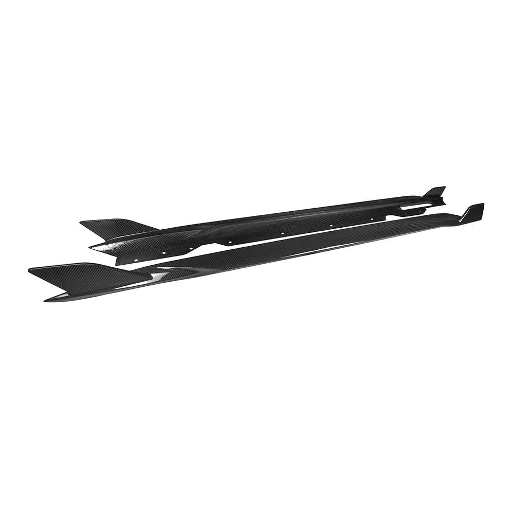 Dry Carbon Seitenschweller passend für BMW 4er G22 G23 - Getsdowned