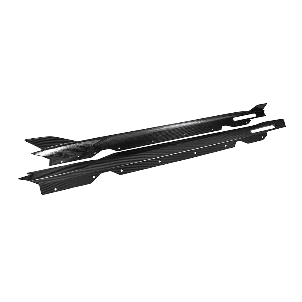 Dry Carbon Seitenschweller passend für BMW 4er G22 G23 - Getsdowned