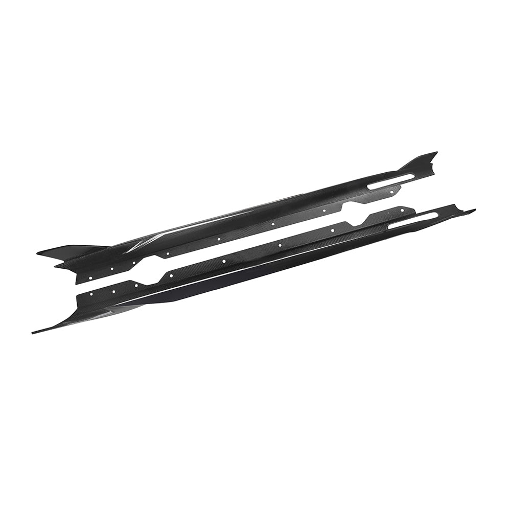 Dry Carbon Seitenschweller passend für BMW 4er G22 G23 - Getsdowned