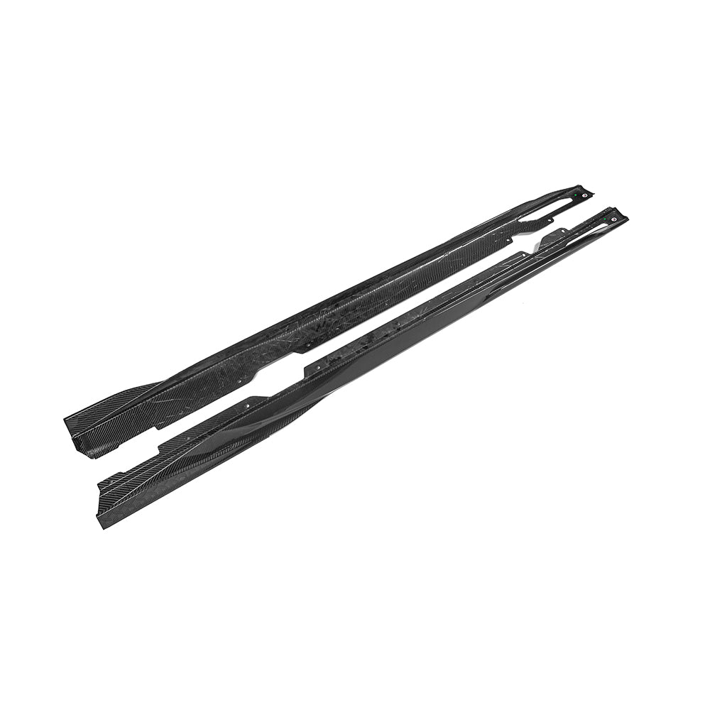 Dry Carbon Seitenschweller passend für BMW 4er G26 - Getsdowned