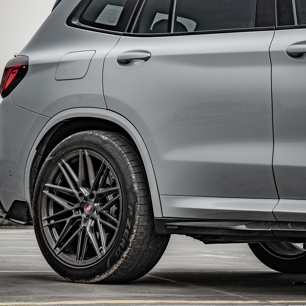 Dry Carbon Seitenschweller passend für BMW X3M (F97) X4M (F98) LCI X3 G01 LCI X4 G02 LCI - Getsdowned