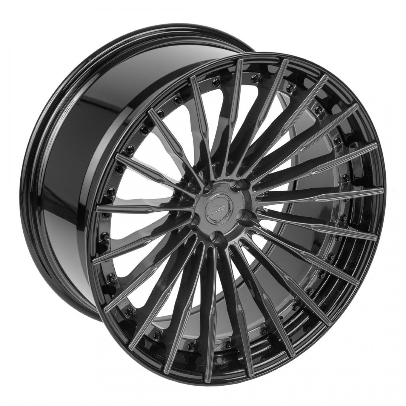 Z-Performance ZP.MODULAR 2 | Deep Concave – Satin Black Center / Gloss Black Lip - Getsdowned