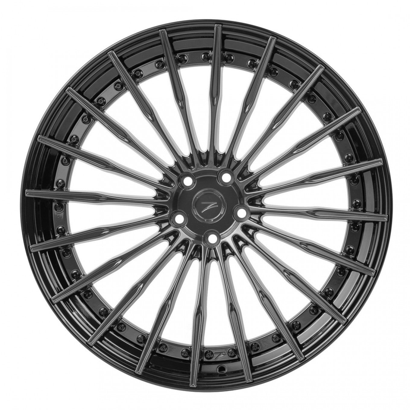 Z-Performance ZP.MODULAR 2 | Deep Concave – Satin Black Center / Gloss Black Lip - Getsdowned